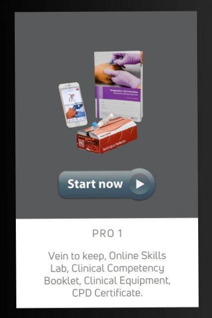 Pro 1 - Venepuncture and Cannulation Course